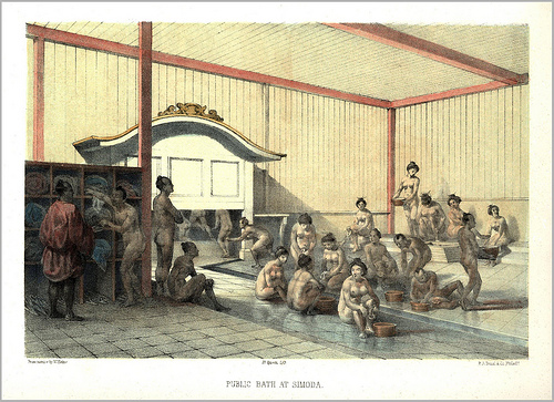Shimoda Public Bath, 1854 | Kyoto Observer